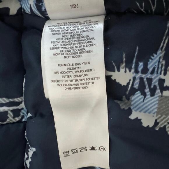 Columbia Kids Winter Faux Fur Hooded Jacket  Size 14 - Picture 7 of 12